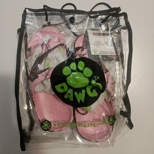 Dawgs Mossy Oak Pink Sandals